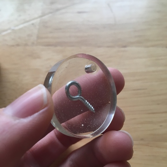 Handmade Screw Eye Resin Charm - Picture 5 of 8